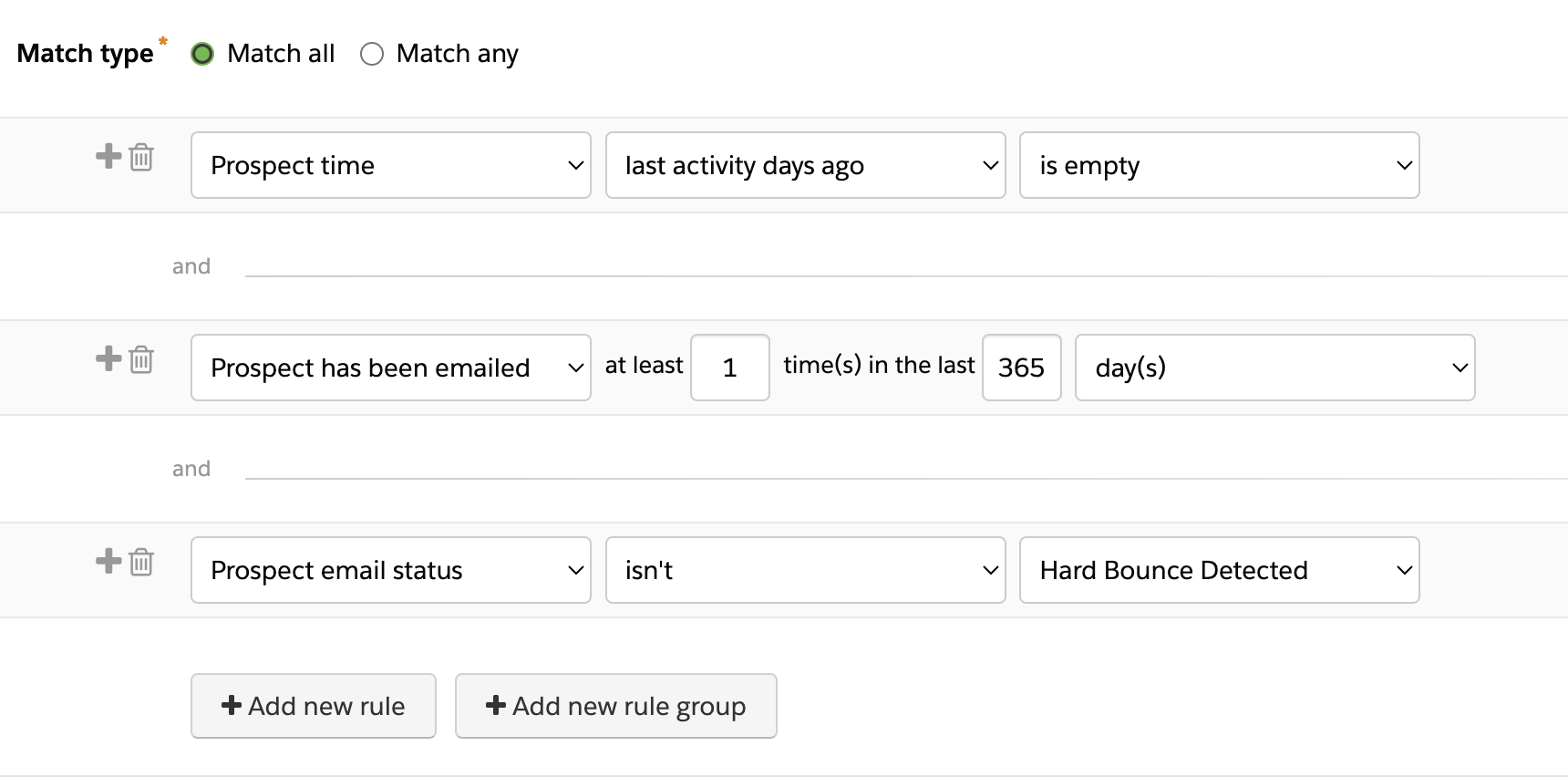 Dynamic Lists for a Cleaner Database: Never Active Prospects – Syncify